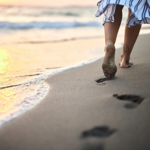 Walk & Talk Therapy at the Beach in Myrtle Beach, SC <br><span class="span-text">45 mins<span>